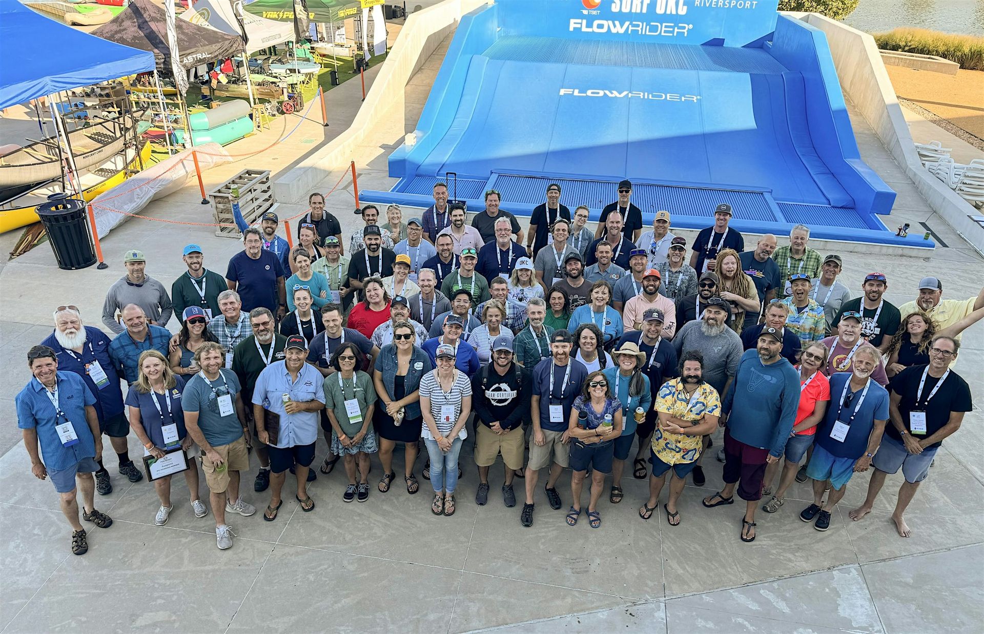 Paddlesports Trade Coalition - PTC Colab Group Photo